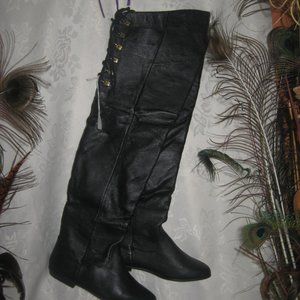 JACQIE LEATHER BOOTS NEW  NWT